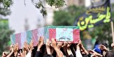 تشییع مادرانه پیکر مطهر 12 شهید گمنام  در اصفهان
